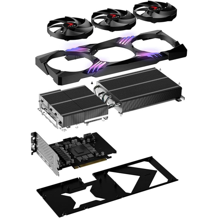 Відеокарта PNY GeForce RTX 4070 Ti 12 GB XLR8 Gaming Verto Triple Fan (VCG4070T12TFXXPB1)