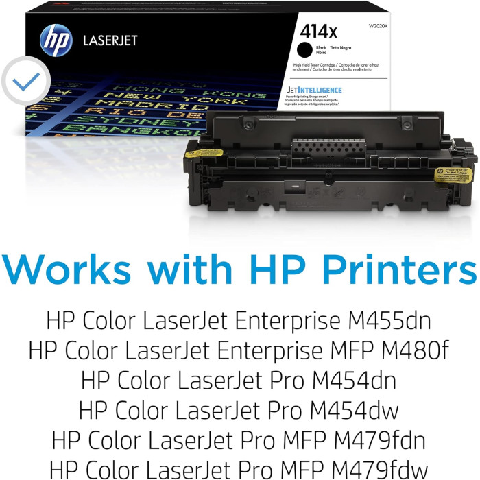 Лазерний картридж HP 415X Black (W2030X)