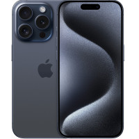 Apple iPhone 15 Pro 128GB eSIM Blue Titanium (MTQQ3) (НОВИЙ, БЕЗ КОРОБКИ)