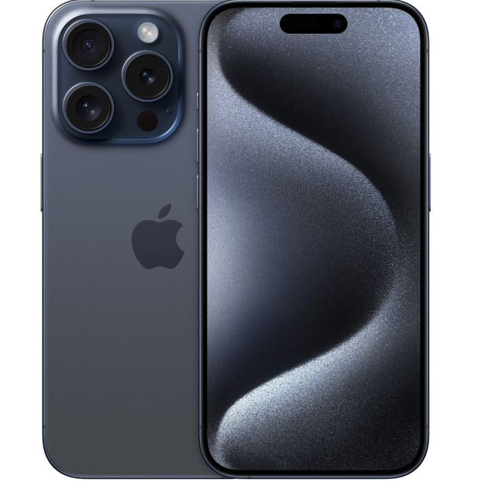 Apple iPhone 15 Pro 128GB eSIM Blue Titanium (MTQQ3) (НОВИЙ, БЕЗ КОРОБКИ)