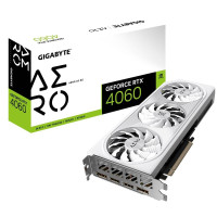 Відеокарта GIGABYTE GeForce RTX 4060 AERO OC 8G (GV-N4060AERO OC-8GD)