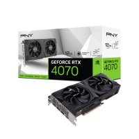 Відеокарта PNY GeForce RTX 4070 VERTO Dual Fan 12GB GDDR6 (VCG407012DFXPB1)