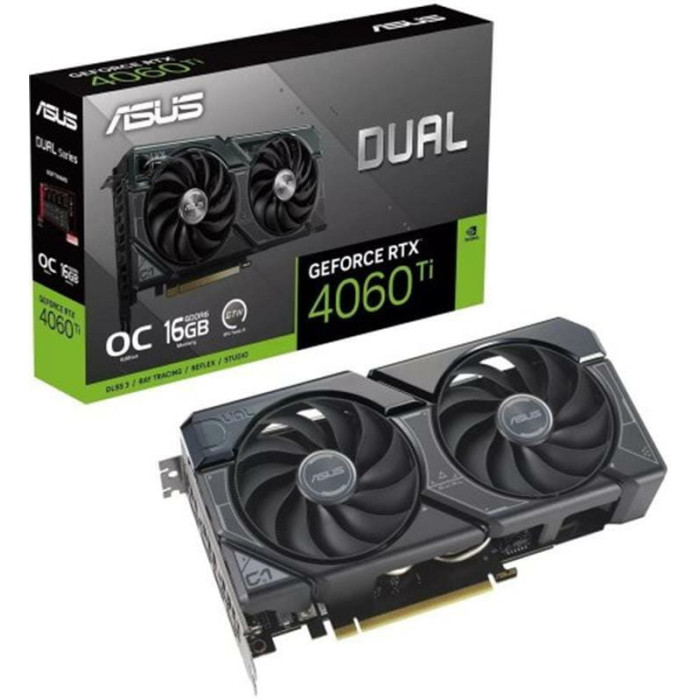 Відеокарта ASUS DUAL-RTX4060TI-O16G