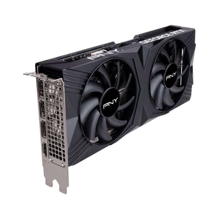 Відеокарта PNY GeForce RTX 4070 VERTO Dual Fan 12GB GDDR6 (VCG407012DFXPB1)
