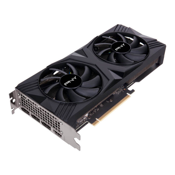 Відеокарта PNY GeForce RTX 4070 VERTO Dual Fan 12GB GDDR6 (VCG407012DFXPB1)