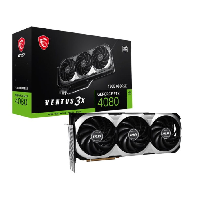 Відеокарта MSI GeForce RTX 4080 16GB VENTUS 3X OC (912-V511-009)