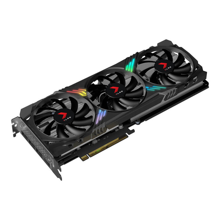 Відеокарта PNY GeForce RTX 4070 12GB XLR8 Gaming VERTO EPIC-X RGB Triple Fan DLSS 3 (VCG407012TFXXPB1)