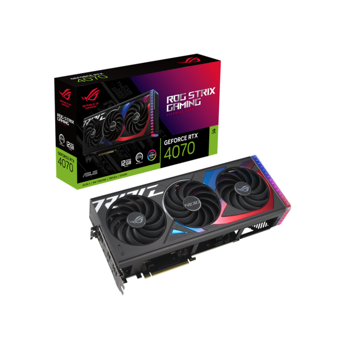 Відеокарта ASUS ROG-STRIX-RTX4070-12G-GAMING