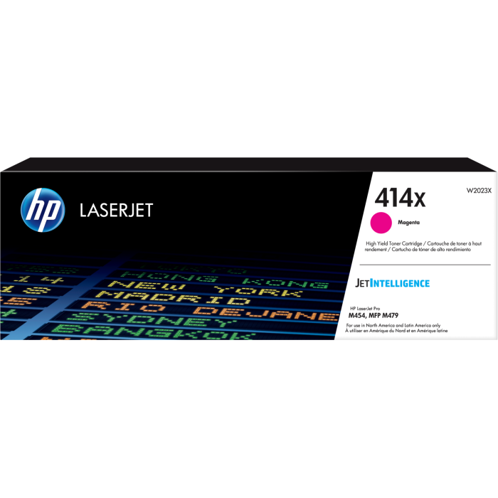 Лазерний картридж HP 414X Magenta (W2023X)