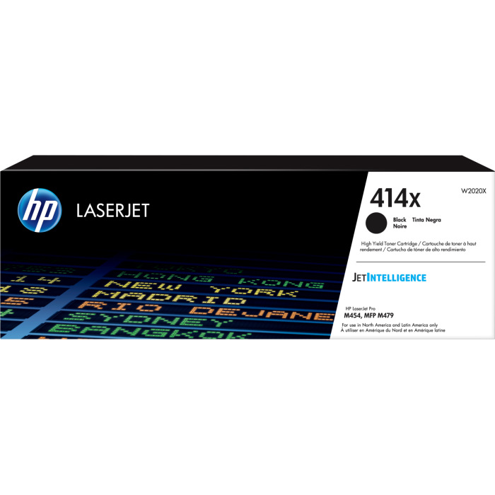 Лазерний картридж HP 414X Black (W2020X)