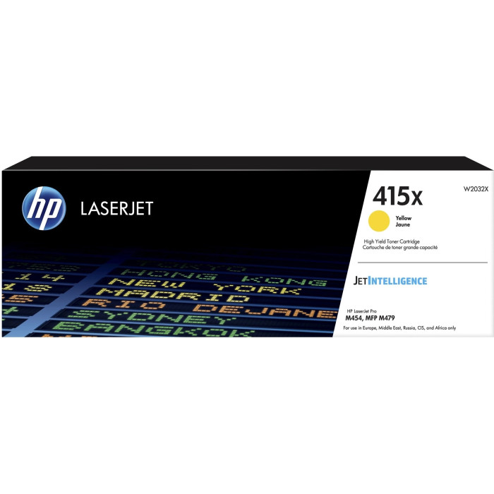 Лазерний картридж HP 415X Yellow (W2032X)