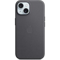 Чохол для смартфона Apple iPhone 15 FineWoven Case with MagSafe - Black (MT393)