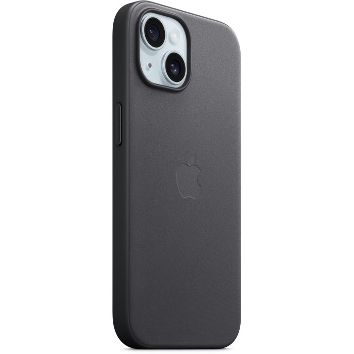 Чохол для смартфона Apple iPhone 15 FineWoven Case with MagSafe - Black (MT393)