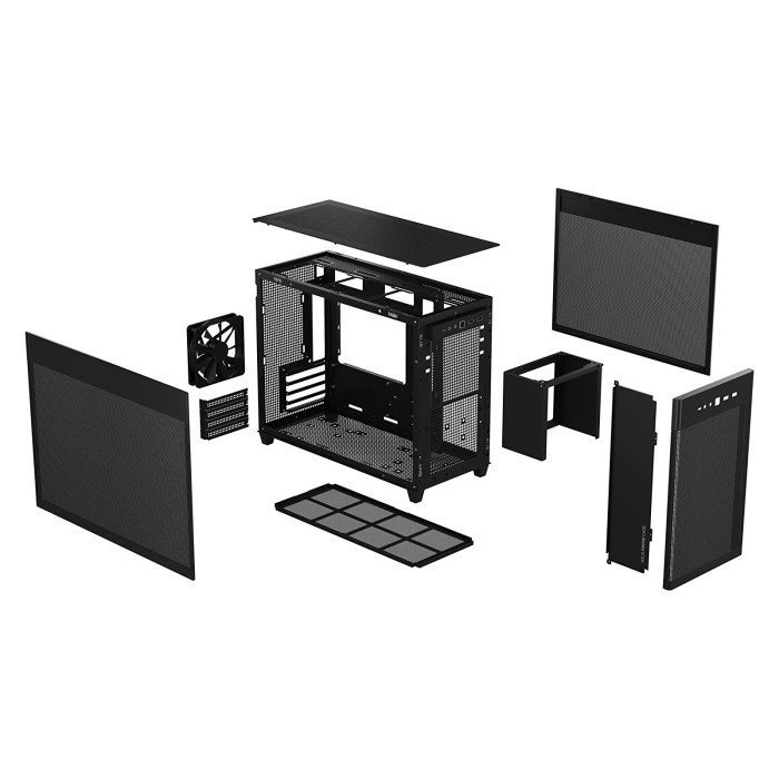 Корпус ASUS Prime AP201 Black (90DC00G0-B39000)