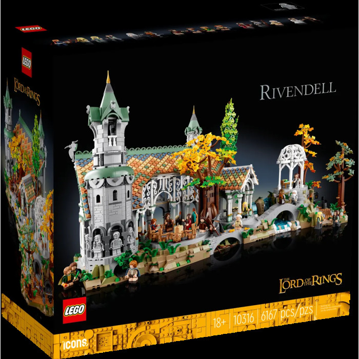LEGO Icons The Lord of The Rings: Rivendell (10316)