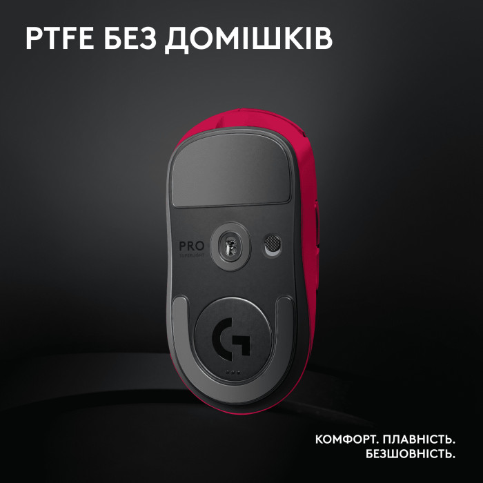 Миша Logitech G Pro X Superlight 2 Lightspeed Wireless Magenta (910-006797)