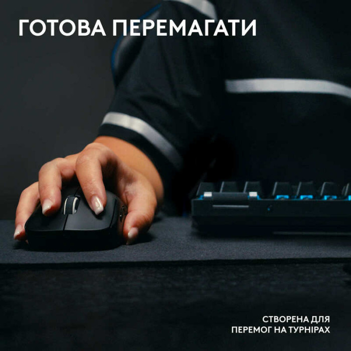 Миша Logitech G Pro X Superlight 2 Lightspeed Wireless Black (910-006630)