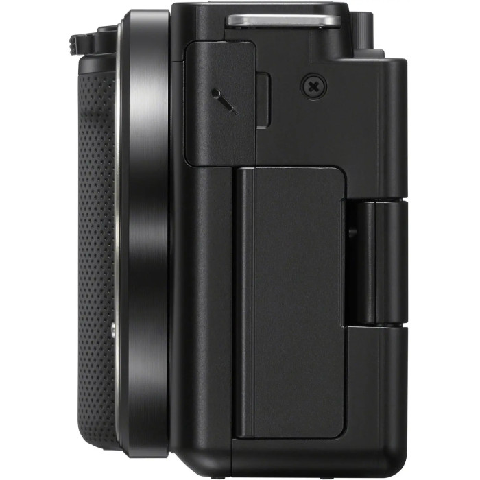 Компактний фотоапарат зі змінним об'єктивом Sony ZV-E10 body Black (ILCZVE10B.CEC)