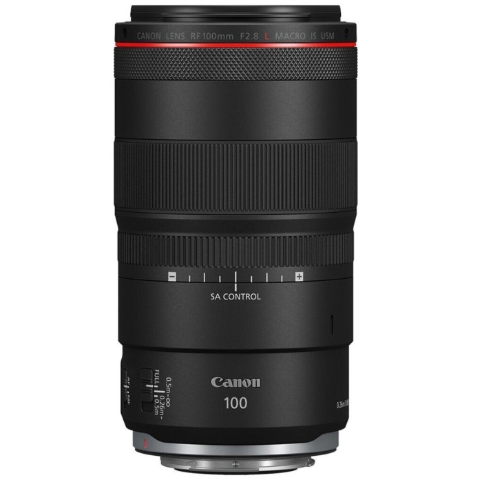 Довгофокусний об'єктив Canon RF 100mm f/2.8L Macro IS USM (4514C005)