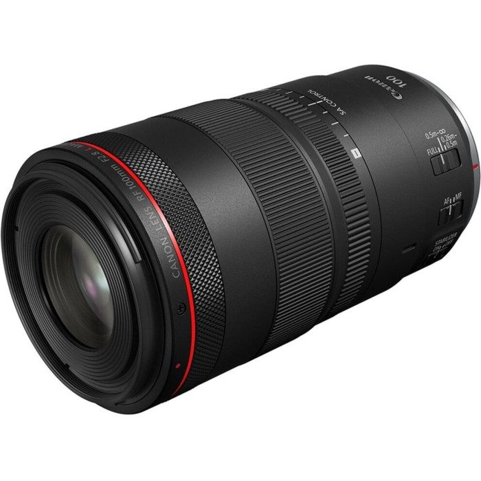 Довгофокусний об'єктив Canon RF 100mm f/2.8L Macro IS USM (4514C005)