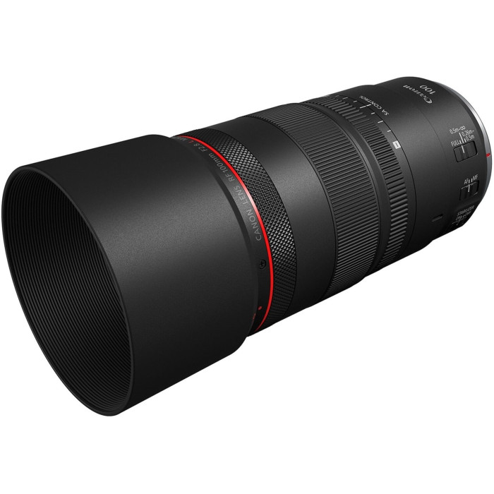 Довгофокусний об'єктив Canon RF 100mm f/2.8L Macro IS USM (4514C005)