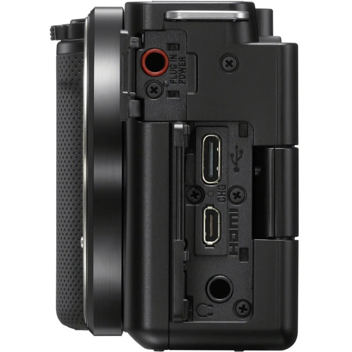 Компактний фотоапарат зі змінним об'єктивом Sony ZV-E10 body Black (ILCZVE10B.CEC)