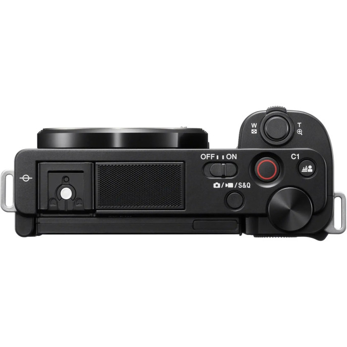 Компактний фотоапарат зі змінним об'єктивом Sony ZV-E10 body Black (ILCZVE10B.CEC)