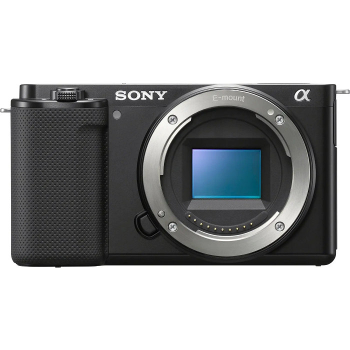 Компактний фотоапарат зі змінним об'єктивом Sony ZV-E10 body Black (ILCZVE10B.CEC)