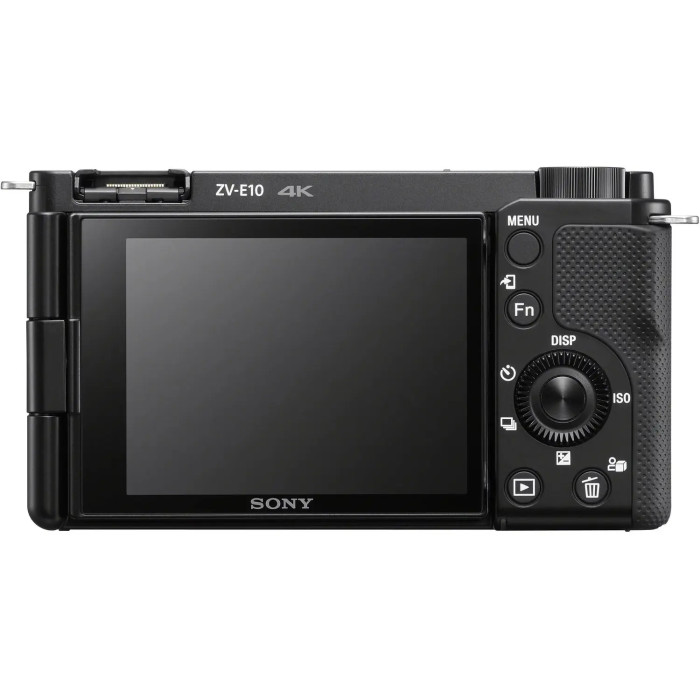Компактний фотоапарат зі змінним об'єктивом Sony ZV-E10 body Black (ILCZVE10B.CEC)