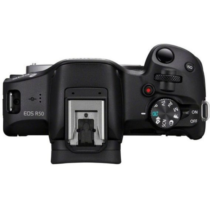 Бездзеркальний фотоапарат Canon EOS R50 Body Black (5811C029)