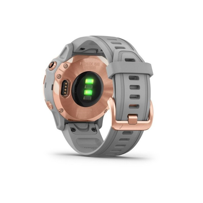 Garmin Fenix 6S Sapphire Rose Gold-tone with Powder Gray Band (010-02159-20)