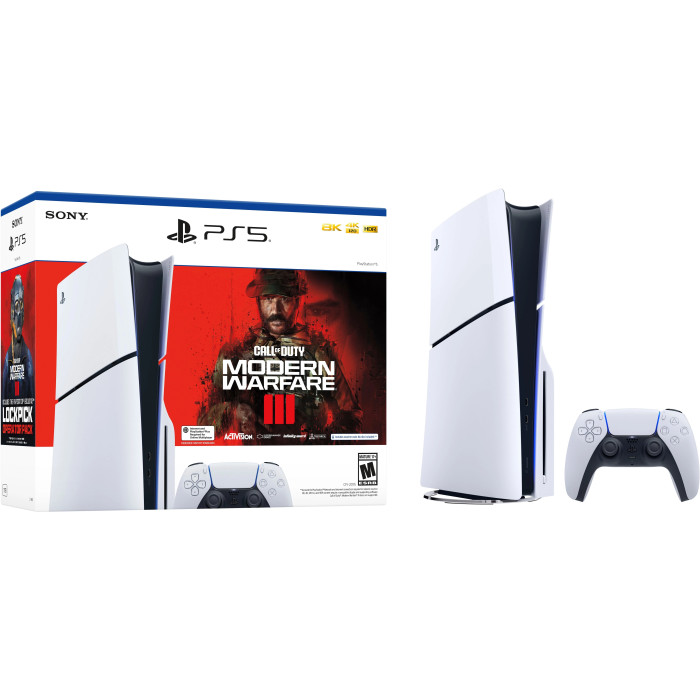 Стаціонарна ігрова приставка Sony PlayStation 5 Slim 1TB Call of Duty Modern Warfare III Bundle