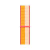 Ремінець Apple Ремінець for Watch 41mm - Sport Loop Maize/White - Regular (ML2N3)