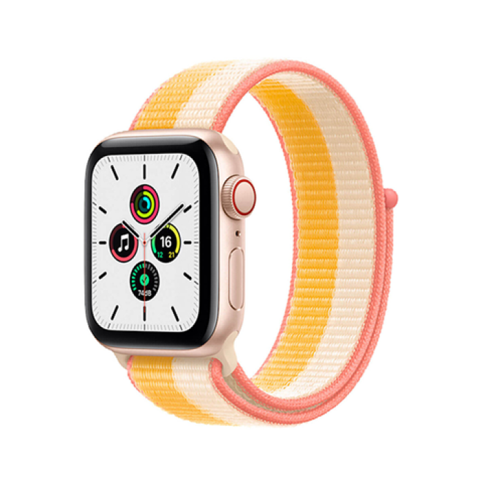 Ремінець Apple Ремінець for Watch 41mm - Sport Loop Maize/White - Regular (ML2N3)