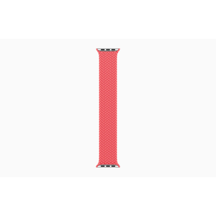 Apple Watch SE2 GPS + Cellular 40mm Starlight Aluminum Case with Guava Braided Solo Loop - Size 3 (MRWF3 + MT753)
