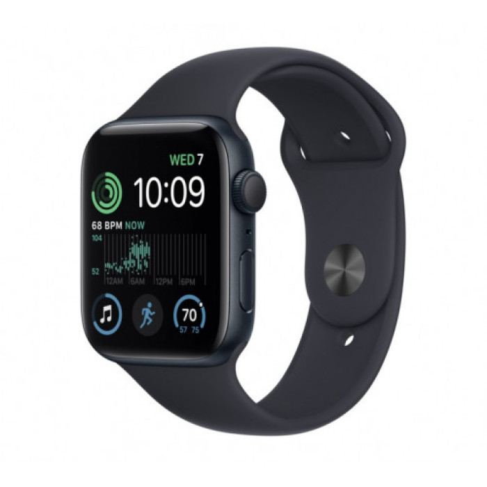 Смарт-годинник Apple Watch SE 2 GPS + Cellular 40mm Midnight Aluminum Case w. Midnight S. Band - S/M (MNTM3/MRG83/MRG63)