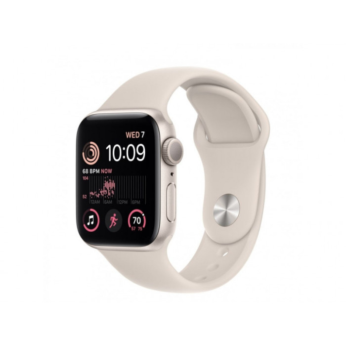 Смарт-годинник Apple Watch SE 2 GPS 40mm Starlight Aluminum Case w. Starlight S. Band - SM (MNT33)