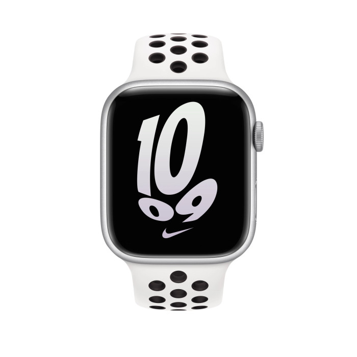 Ремінець Apple Summit White/Black Nike Sport Band M/L для Watch 42/44/45/49mm (MPH33)