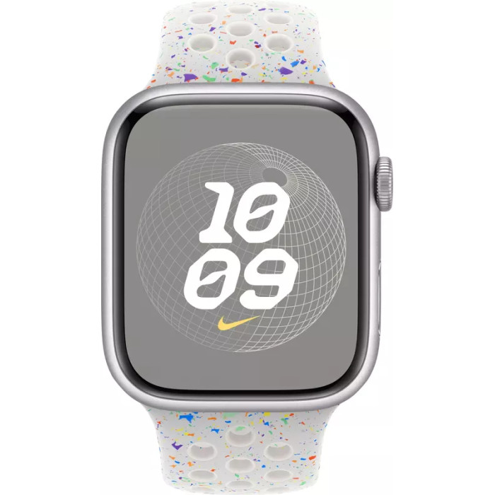 Ремінець Apple Pure Platinum Nike Sport Band M/L для Watch 42/44/45/49mm (MUV13)