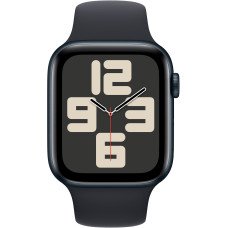 Apple Watch SE 2 GPS 44mm Midnight Aluminium Case with Midnight Sport Band M/L (MRE93)