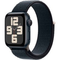 Смарт-годинник Apple Watch SE 2 GPS 40mm Midnight Aluminium Case with Midnight Sport Loop (MRE03)