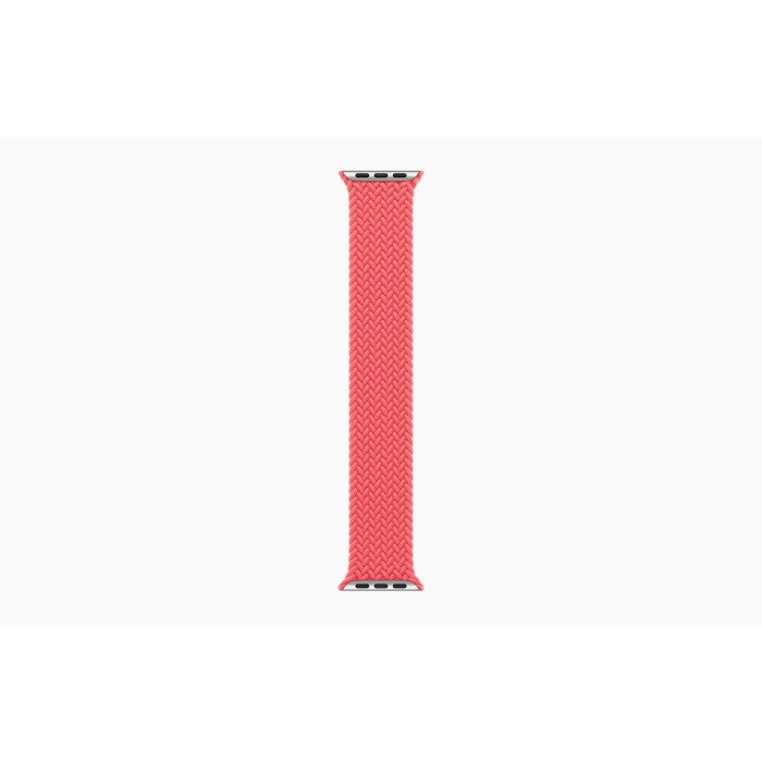 Apple Watch SE2 GPS + Cellular 40mm Starlight Aluminum Case with Guava Braided Solo Loop - Size 3 (MRWF3 + MT753)