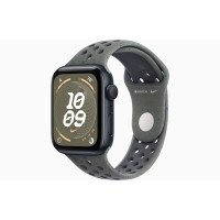 Apple Watch SE 2 GPS 44mm Midnight Aluminum Case with Cargo Khaki Nike Sport Band - SM (MRTX3 + MUVC3)