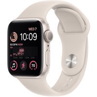 Смарт-годинник Apple Watch SE 2 GPS 40mm Starlight Aluminum Case with Starlight Sport Band (MNJP3)
