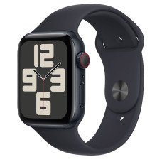 Apple Watch SE 2 GPS + Cellular 44mm Midnight Alu. Case w. Midnight Sport Band S/M (MRH43)