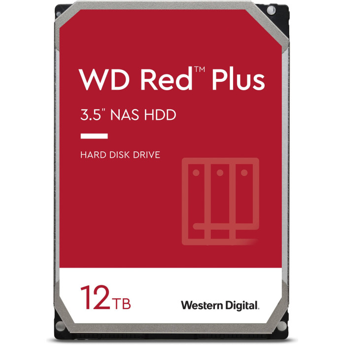 Жорсткий диск WD Red Plus 12 TB (WD120EFBX)
