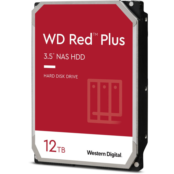 Жорсткий диск WD Red Plus 12 TB (WD120EFBX)