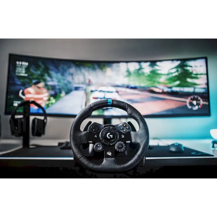 Комплект (кермо, педалі) Logitech G923 Xbox One/PC (941-000158)
