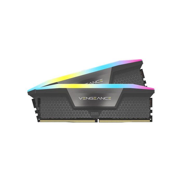 Пам'ять для настільних комп'ютерів Corsair 32 GB (2x16GB) DDR5 6000 MHz Vengeance RGB (CMH32GX5M2B6000C40)