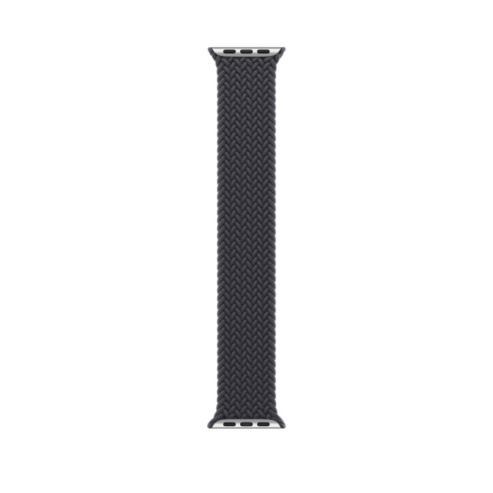 Apple Watch SE 2 GPS 44mm Midnight Aluminum Case w. Midnight Braided Solo Loop (MNLC3 + MPD33)